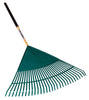 Seymour S400 Jobsite 71 in. 30 Tine Poly Leaf Rake Wood Handle