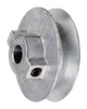 Chicago Die Cast Zinc 3/4 in. Bore Single V Grooved Pulley 2-1/2 Dia. in.