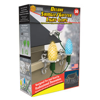 Adams & Co Deluxe White Polypropylene LED Shingle Light Clips 1 L x 3 H x 2.25 W in.