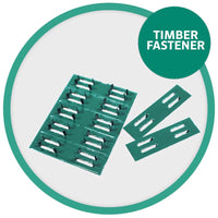 Coolaroo Timber Fasteners (Pack of 15)