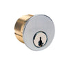 Kaba Ilco KW9 Brass Mortise Cylinder Keyed Differently (Pack of 10).