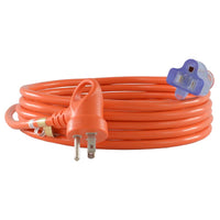 Conntek Indoor or Outdoor 12 ft. L Orange Extension Cord 16/3 SJTW