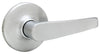 Kwikset  Delta  Satin Chrome  Steel  Passage Lever  3  Right Handed