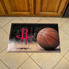 NBA - Houston Rockets Rubber Scraper Door Mat