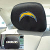 NFL - Los Angeles Chargers  Embroidered Head Rest Cover Set - 2 Pieces