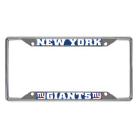 NFL - New York Giants  Metal License Plate Frame