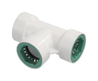 Orbit Pvc-Lock 1/2 In. Push  X 1/2 In. Dia. Push Plastic Tee Connector