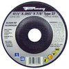 Forney 4-1/2 in. D X 7/8 in. Aluminum Oxide Metal Cut-Off Wheel 1 pc