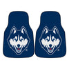 University of Connecticut Carpet Car Mat Set - 2 Pieces