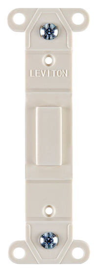 Leviton Light Almond 1 gang Thermoset Plastic Blank Wall Plate 1 pk