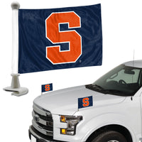 Syracuse University Ambassador Car Flags - 2 Pack