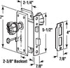 Prime-Line Plated Mortise Lockset 1-3/4 in.