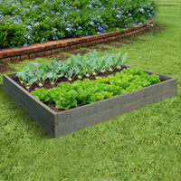 Outdoor Essentials 4 in. H X 4 in. W Wood Planter Box Rustic Gray