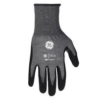 General Electric Unisex Dipped Gloves Black/Gray XL 1 pair