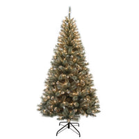 Celebrations 7 ft. Full Incandescent 400 lights Cashmere Christmas Tree