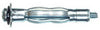 Hillman 1/8 in. Dia. x 12 in. L Metal Round Head Hollow Wall Anchors 2 pk (Pack of 10)