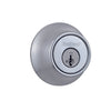 Kwikset Satin Chrome Metal Deadbolt