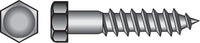 Hillman 5/16 in. X 4-1/2 in. L Hex Hot Dipped Galvanized Steel Lag Screw 50 pk