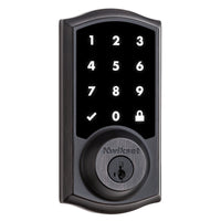 Kwikset SmartKey Venetian Bronze Metal Electronic Deadbolt