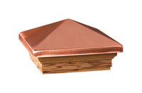 Deckorators 3 in. H X 6 in. W X 6 ft. L Copper Wood Post Cap (Pack of 6).