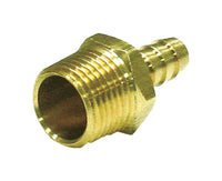 JMF Brass 1/4 in. Dia. x 1/2 in. Dia. Adapter Yellow 1 pk (Pack of 5)