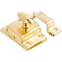 V699 1-1/4â€ x 1-3/4â€ Cupboard Turn - Polished Brass