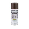 Rust-Oleum Stops Rust Textured Dark Brown Spray Paint 12 oz. (Pack of 6)