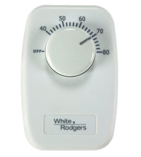 White Rodgers Heating Dial Line Voltage Thermostat