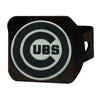 MLB - Chicago Cubs Black Metal Hitch Cover