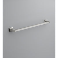 OakBrook Brushed Nickel Towel Bar 24 in. L Die Cast Zinc