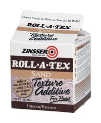 Zinsser Roll-A-Tex White Texture Additive 1 lb (Pack of 6).