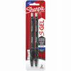 Sharpie S-Gel Blue Retractable Gel Pen 2 pk (Pack of 6)