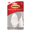 3M Command Medium Plastic Hook 3-1/4 in. L 1 pk (Pack of 4)