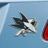 NHL - San Jose Sharks 3D Chromed Metal Emblem