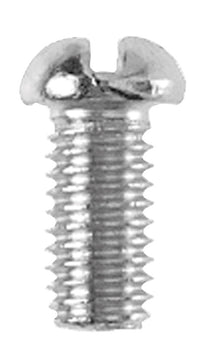 Danco No. 10-32 x 3/8 in. L Slotted Round Head Brass Bibb Screw (Pack of 5)