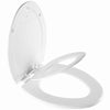 Mayfair by Bemis NextStep2 Slow Close Elongated White Enameled Wood Toilet Seat