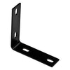 National Hardware 5.1 in. H X 1.5 in. W X 0.125 in. D Black Carbon Steel Inside/Outside Corner Brace