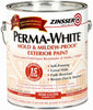 Zinsser Perma-White White Mold and Mildew-Proof Paint Outdoor 1 gal. (Pack of 4)