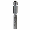 Vermont American 1/4 in. D X 3/8 in. X 2 in. L Carbide Tipped Flush Trim Router Bit