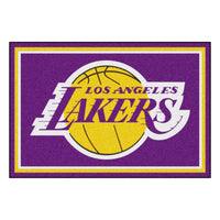 NBA - Los Angeles Lakers 5ft. x 8 ft. Plush Area Rug