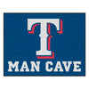 MLB - Texas Rangers Man Cave Rug - 34 in. x 42.5 in.