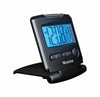 Westclox Black Travel Alarm Clock LCD