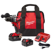 Milwaukee  M18  18 volt Brushless  Cordless Hammer Drill/Driver  Kit  1/2 in. 1800 rpm