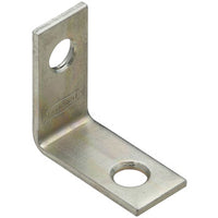 National Hardware 1 in. H X 1/2 in. W X 0.07 in. D Zinc-Plated Steel Inside Corner Brace