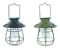 Infinity 12.99 in. Iron Traditional Solar Lantern Assorted (Pack of 8)