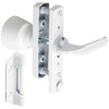 Universal White Tulip Knob Latch