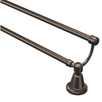 OIL RUBBED BRONZE 24" DOUBLE TOWEL BAR