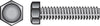 Hillman 1/2 in. D X 3 in. L Zinc Plated Steel Hex Tap Bolt 50 pk