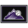 MLB - Colorado Rockies Mountains 5ft. x 8 ft. Plush Area Rug