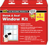 M-D Polar Block Clear Indoor Window Film Insulator Kit 42 in. W X 62 in. L